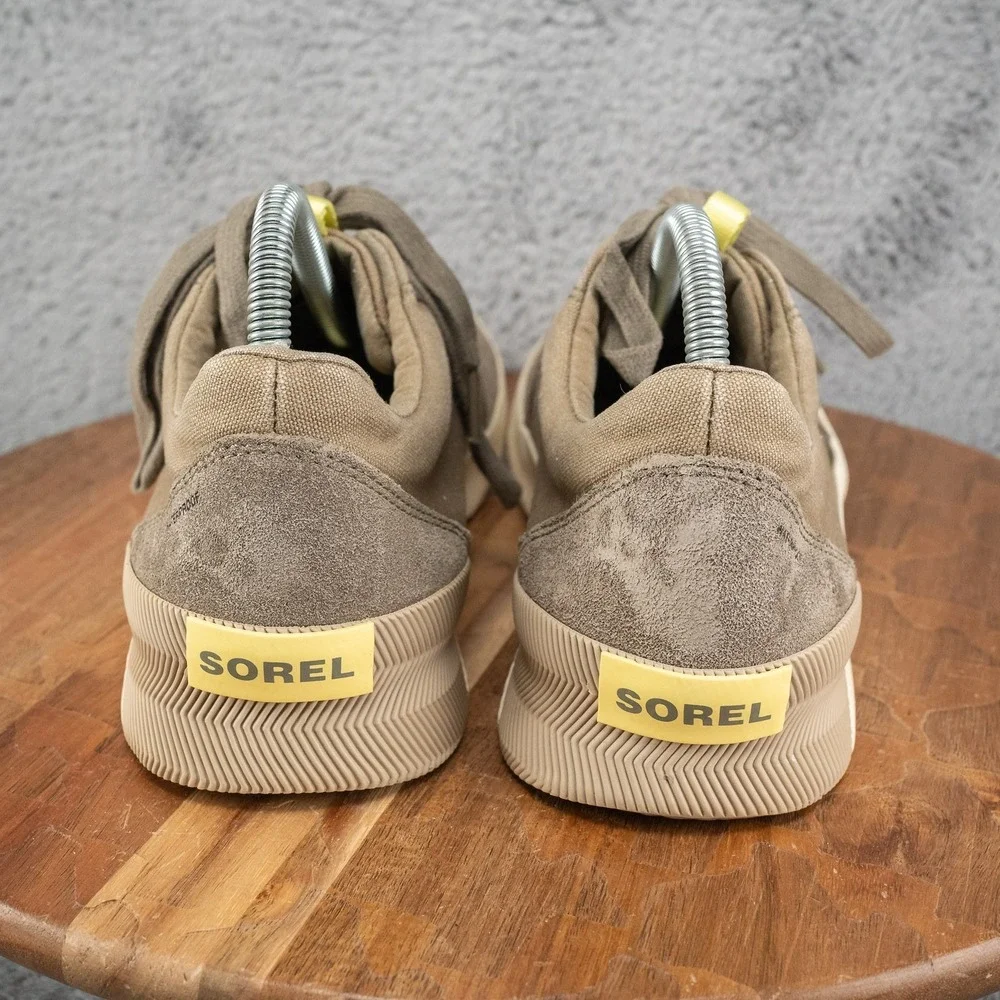 Sorel Women's Khaki Out 'N About Plus Classic Sneakers‎ Size 10.5